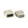 Insert HM modulaire, Raccordement à Sertir, mâle, 8 pin, 16A, Polycarbonate 